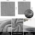 thumbnail image 2 of 12 PCS-Trapos de Cocina-Microfibra, Trapos Multifuncional, Cocina Accesorios Productos de Limpieza Del Hogar para Abrillantador de Coches/Ventana/Vidrio, Grueso, Absorbente de Agua, Lavado Duradero, 2 of 4