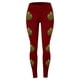 thumbnail image 4 of MKLEKYY Leggings deportivos para mujer Leggings para mujer Leggings de entrenamiento Pantalones con estampado navideño de bloques de color Leggings suaves y elásticos 4152, 4 of 4