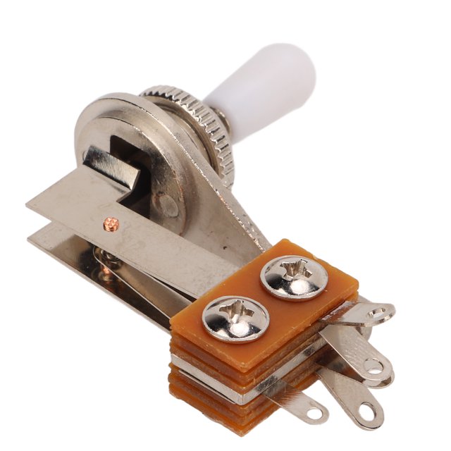 Electric 3 Way L Shaped Toggle Switch Electric Guitar Pickup Selector Replacement Tones Control Parts