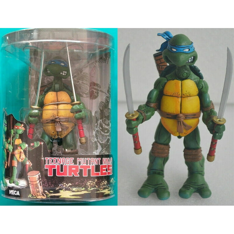 4Pcs Teenage Mutant Ninja Turtles Mini Action Figures Toy Gifts Tmnt  Collection