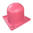 thumbnail image 2 of Soporte para cabeza de peluca, soporte para exhibición de peluca mojada, independiente, multifuncional, con drenaje Rosa, 2 of 9