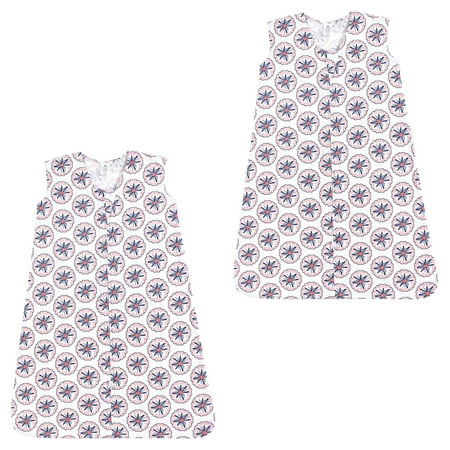 UPC: 0660168889055 | Yoga Sprout Unisex Baby Sleeveless Cotton Sleeping Bag  Sack  Blanket  Bloom Jersey 2-Pack  12-18 Months