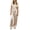 hgg304-Beige, variant on Satin Formal Jumpsuits for Women Summer Dressy Mock Neck Elegant Rompers One Piece Wide Leg Pants with Pockets