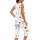 thumbnail image 5 of Conjunto de Verano para las Mujeres Impreso Cuello Redondo sin Mangas Y Pantalones, Casual Dos Piezas para las Mujeres, 5 of 8