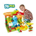 thumbnail image 1 of 76 Pcs Marble Run Building Blocks Classic Big Blocks - Ages 3+, 1 of 7