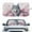 Husky Pink Flower, variant on Yuyamidu Strawberry Car Window Shade Daisy Windshield Sun Shade for SUV Big Sedan Pink Sunshade for Car Windshield Automotive Accessories