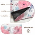 thumbnail image 6 of Entryway Rug 2'x3', Pink Watercolor Floral Small Rug for Kitchen Bathroom Door Mat Indoor Entrance, Spring Flower Abstract Art Non-Slip Area Rugs Floor Mats Carpet Front Door Rugs, 6 of 8