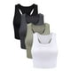 thumbnail image 2 of Prolriy - Camiseta deportiva sin mangas para mujer, estilo deportivo, para gimnasio, talla S, 2 of 5