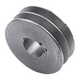 thumbnail image 2 of V-Belt pulley A Type Double Slot Pulley Motor Cast Iron Dia Power Tool Accessory, 2 of 8
