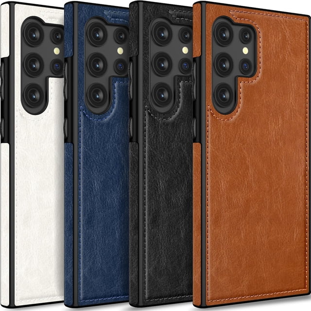Funda de teléfono LOHASIC para Samsung Galaxy S24 Ultra 5G de piel sintética