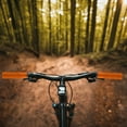 thumbnail image 4 of Rubber Handlebar Cover, Bicycle Handle Grip, Ergonomic Non-Slip Soft Rubber Handle, Compatible with Mountain and Road Bikes, Tricycles, Scooters, 22.2mm Diameter, Pack of 2, 4 of 7