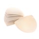 thumbnail image 1 of 6 pares de almohadillas extraíbles para sujetador, almohadillas triangulares de esponja para ropa interior deportiva y trajes de baño (beige), 1 of 5