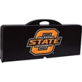 thumbnail image 1 of Picnic Time Picnic Table - Black (Oklahoma State Cowboys) Digital Print, 1 of 4