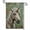 A, variant on XaaKee Summer Garden Flag, 3D Detailed Artwork Sluggish Expression Small Garden Flags, Double-Sided High-Quality White Linen Yard Flag For Backyard, 12x18Inch