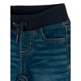 thumbnail image 2 of Wonder Nation Toddler Boy's Knit Denim Jeans, Sizes 12M-5T, 2 of 3
