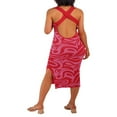 thumbnail image 3 of EIMELI Robe Maxi Sans Manches pour Femmes Dos Croisé Ourlet Fendu Robe Débardeur, 3 of 6