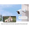 thumbnail image 3 of Mount for All-New Wyze Cam V3 ONLY, Weatherproof Protective Cover and 360 Degree Adjustable Wall Mount Solid Housing for Wyze V3 Outdoor Indoor Smart Home Camera System (White, 2 Pack), 3 of 5