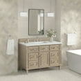 thumbnail image 4 of James Martin Vanities 48" Single Vanity, Mid-Century Walnut w/ 3 CM Arctic Fall Solid Surface Top, 4 of 6