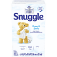 thumbnail image 2 of Snuggle Free and Soft Hypoallergenic Dryer Sheets, Free of Perfumes and Clear of Dyes, Dermatologist Tested, Controls Static, Reduces Wrinkles, 120ct, HE Compatible, 2 of 8