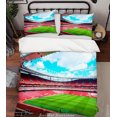 thumbnail image 3 of 3D Arsenal FC Cloud Sky Spectator Seats Quilt Cover Set Bedding Set Duvet Cover, 3 of 3