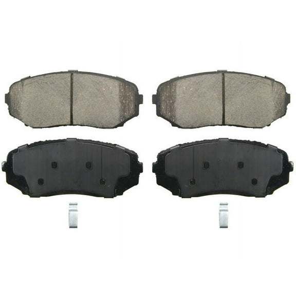 Front Brake Pad Set - Compatible with 2007 - 2019 Mazda CX-9 2008 2009 2010 2011 2012 2013 2014 2015 2016 2017 2018