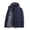 Blue, variant on Men's Fleece Jacket, Windproof Rain-Resistant Softshell, Thick Outdoor Hiking Hoodie, Breathable Trekking Layer, Functional Casual Jacket for Fall, Durable Outerwear for