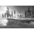 thumbnail image 2 of Frank, Jacob W. 18x13 Black Modern Framed Museum Art Print Titled - Nez Perce Creek, Yellowstone National Park, 2 of 4