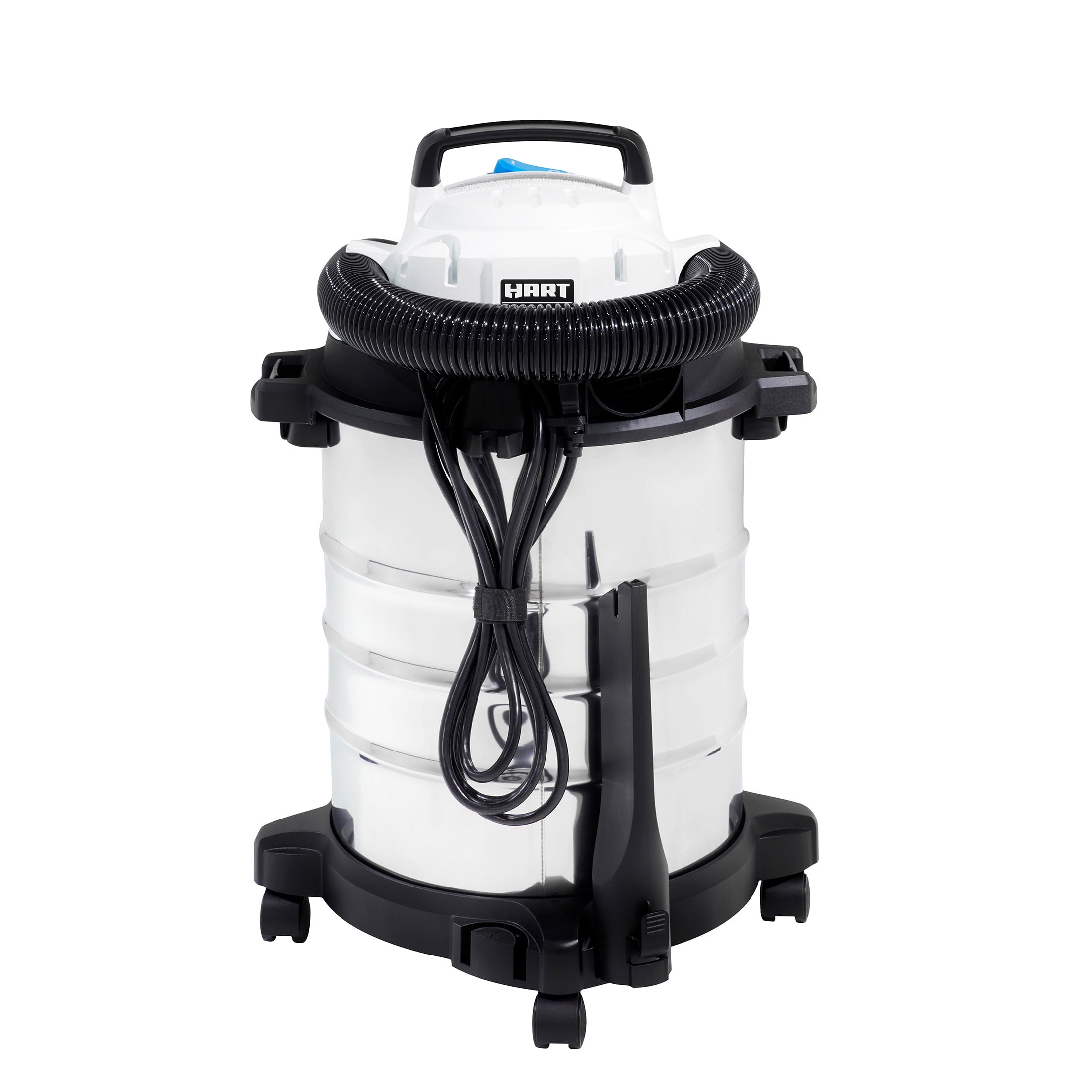 HART 6 Gallon 5 Peak HP Stainless Steel Wet/Dry Vacuum, VOC608S 3702