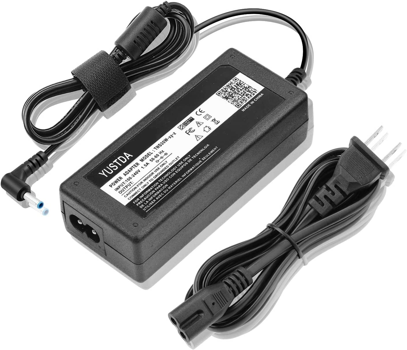 Yustda AC Adapter Charger Replacement for HP 14DK1003DX,15EF0023DX 15