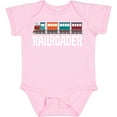 thumbnail image 3 of Inktastic Railroader Train Hobby Boys or Girls Baby Bodysuit, 3 of 5