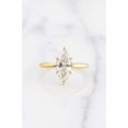 thumbnail image 2 of DBESTSTUDIOS 1ct 6X3 mm / Marquise Cut Moissanite Engagement Ring Bridal Solitaire Promise Ring Anniversary Gift For Her Bridesmaid Gift Jewelry, 2 of 6