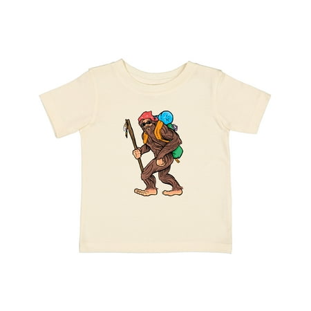 

Inktastic Bigfoot Trail Hiking Sasquatch Gift Baby Boy or Baby Girl T-Shirt