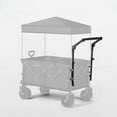 Detachable Folding Wagon Push Handle for Flat Fold Model Camping Gather