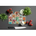 thumbnail image 3 of Lots of Brindle Cardigan Corgi Glass Cutting Board Large 12 in x 15 in, 3 of 5