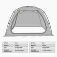 thumbnail image 3 of Alvantor Kids Bed Tent Play Tent Portable Playhouse Twin Sleeping w/Carry Bag, 3 of 11