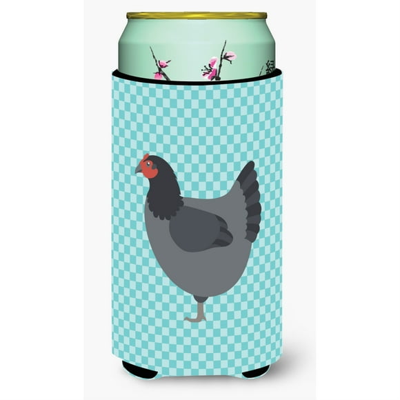 "Treasures Jersey Giant Blue Check - Abrazadera decorativa para latas, niño alto, multicolor" Caroline's Treasures BB8009TBC