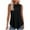 Black, variant on Uaswgudfs Women's Sleeveless Scoop Neck Tank Top with Curved Hemline, Lightweight Soft Fabric, Relaxed Fit for Everyday Casual Comfort
