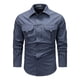 thumbnail image 1 of Hombres Pesca Upf 50+ Impermeable Camisas De Manga Larga, 1 of 8