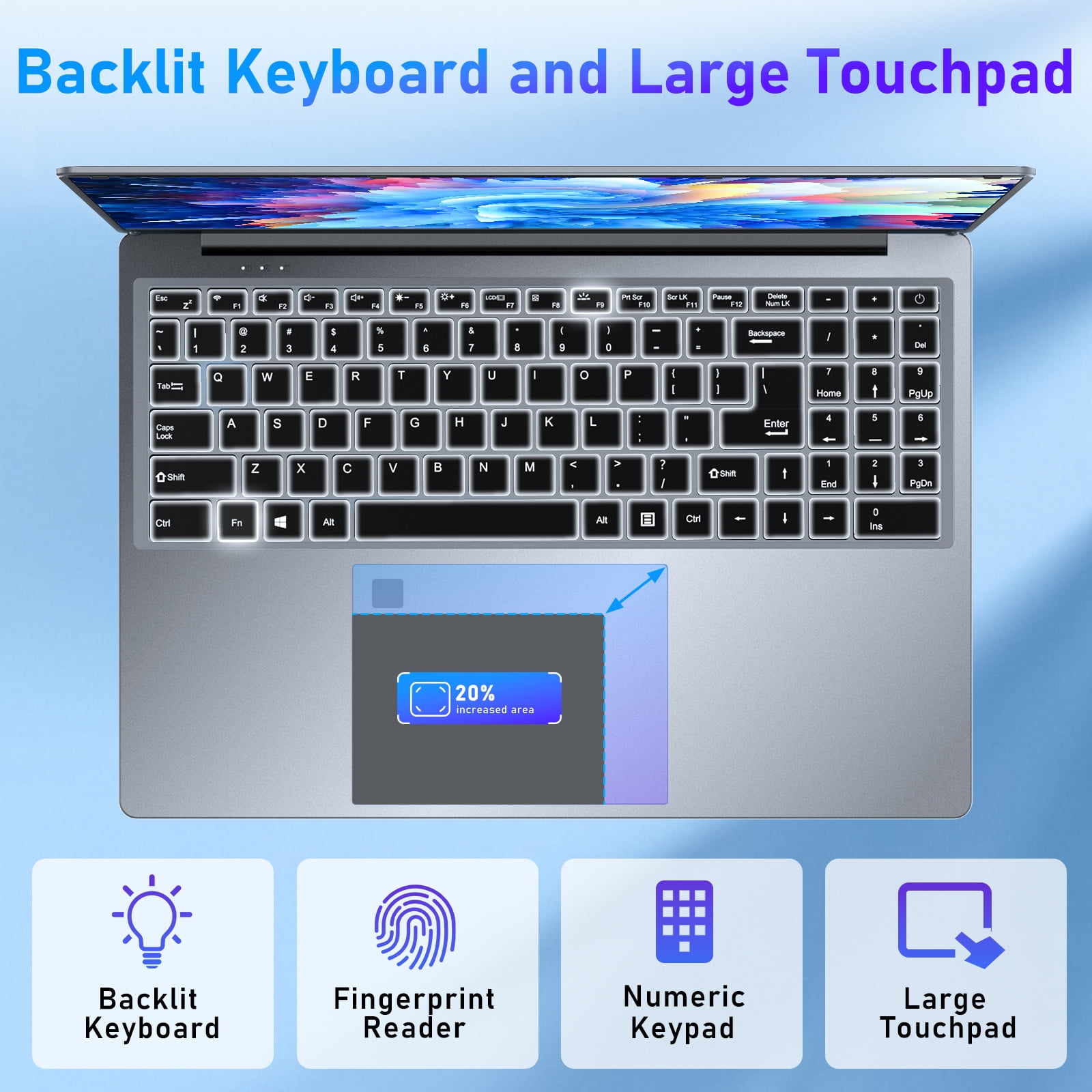 Chheart 16'' Gaming Laptop,Laptop Computer Windows 11 Pro,16GB RAM