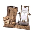 thumbnail image 1 of VONKY Style Rétro Porte-Crayon Sablier Sablier Sablier Sablier Table d'Anniversaire en Cuivre 1 Pc, 1 of 1