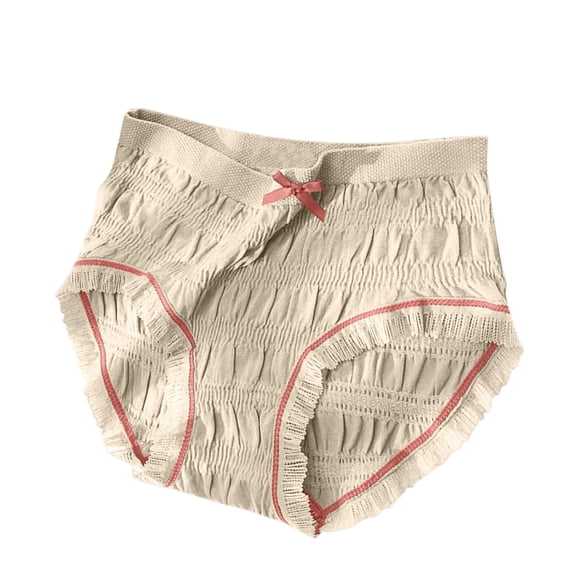 Sngxgn Women's Panties Pack, Classic Cotton Brief Underwear(B,One Size)