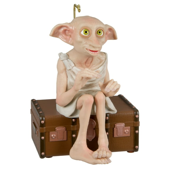 Hallmark Keepsake Christmas Ornament 2023, Harry Potter Ornament, Dobby the House-Elf with Sound and Motion.  .02 lbs.