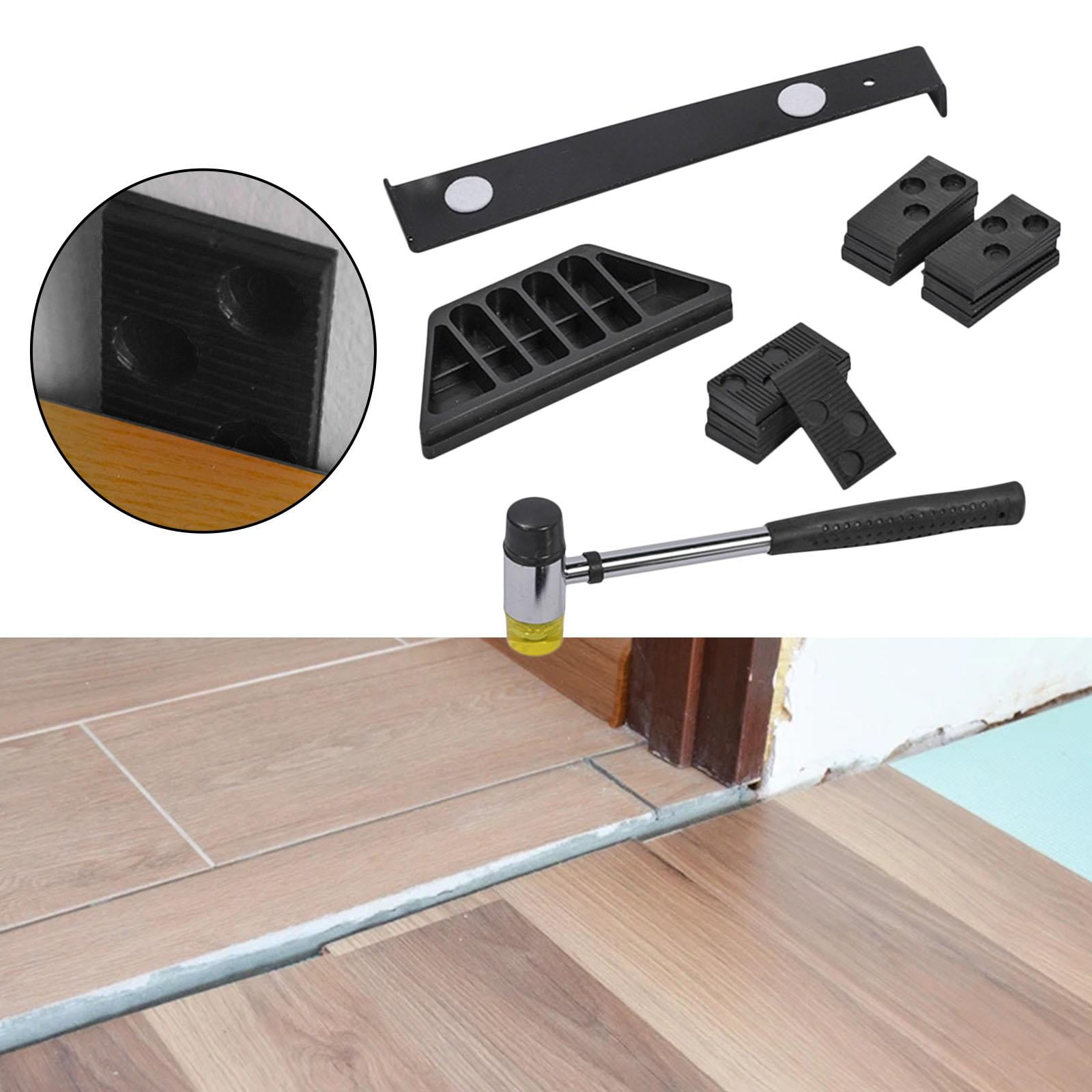 Laminate Wood Flooring Installation Kit 20 Spacers Hard Rubber Mallet Tools  - Walmart.com