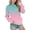 Pink, variant on Caqnni Womens Oversized Sweatshirts Hoodie Crewneck Tunic Tops Pollover Sweater 2024 Teen Girls Clothes (Pink,L)