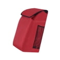 thumbnail image 4 of HILABEE Sac de Chariot de Courses Grande Capacité Réutilisable Portable Imperméable Pliable Rouge, 4 of 9