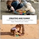 thumbnail image 4 of ColoMX Juego de herramientas de playa 8 piezas de arena Sifter de jardinería de playa Disturging Hallazgo de conchas de rocas Sandas de arena Regalo Beach Sand Play Juguetes para al aire libre, 4 of 7