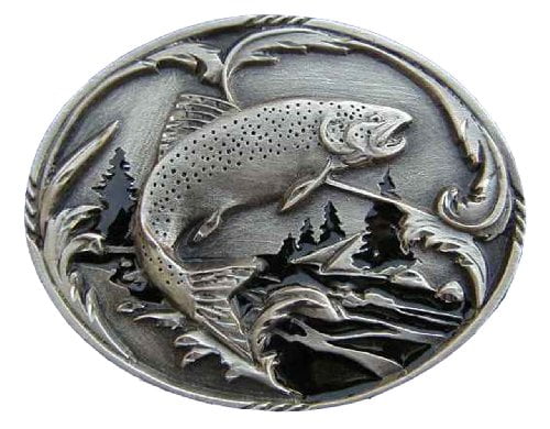 trout belt buckle