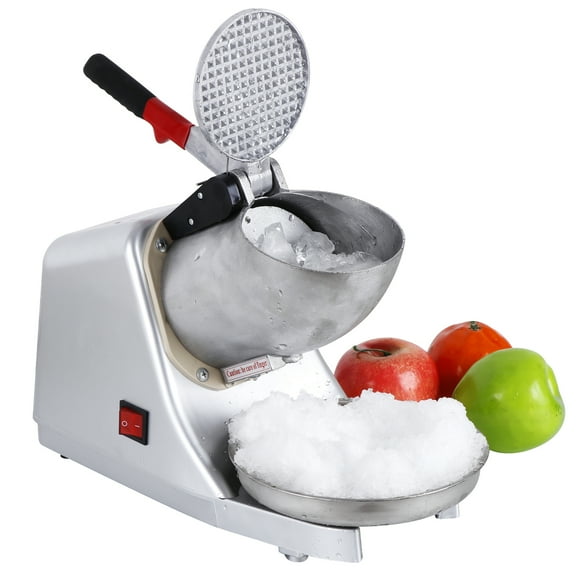 Wubio 300W Ice Shaver Machine Snow Cone Maker Shaved Icee 143 lbs Electric Crusher New