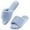 Light blue, variant on LORDFON Open Toe Womens Slippers Slip-On House Slippers with Memory Foam