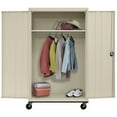 thumbnail image 4 of Sandusky Lee 46"W x 24"D x 78"H Steel Transport Mobile Wardrobe, 4 of 7